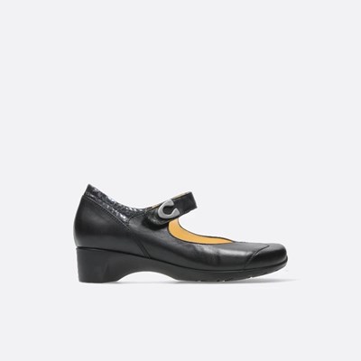 Black Wolky Chili Women's Mary Janes Shoes | QXRP17593