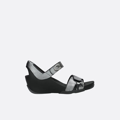 Black Wolky Epoch Women's Sandals | UEYL83716