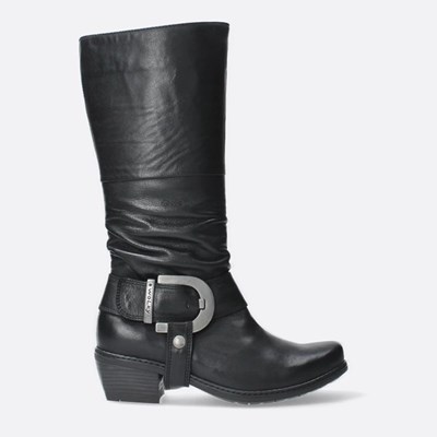 Black Wolky La Banda Women's High Boots | OIAY68027