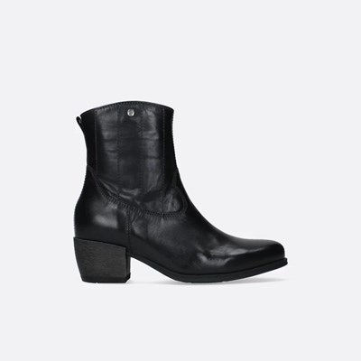 Black Wolky Lubbock Women's Ankle Boots | GBAH16348