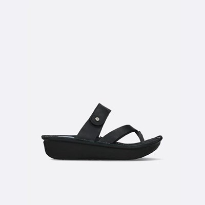 Black Wolky Martinique Women's Sandals | KJSW92738