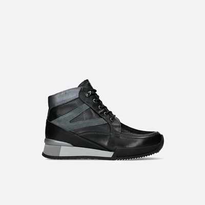 Black Wolky Victoria Women's Walking Shoes | YLXM06273