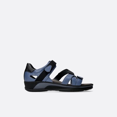 Blue Wolky Desh Women's Sandals | EXSQ48163