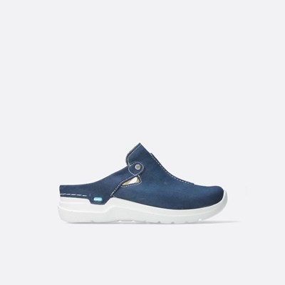 Blue Wolky Holland Women's Clogs | VQOI15026