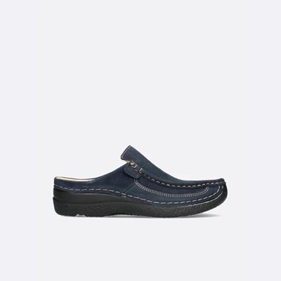 Blue Wolky Roll Slide Men's Sandals | CNDX20196