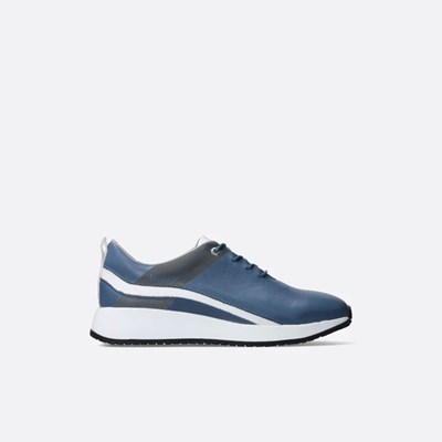 Blue Wolky Runner Women's Lace Up Shoes | CRZP89512