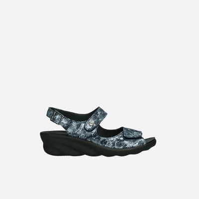 Blue Wolky Scala Women's Sandals | HYBI91865