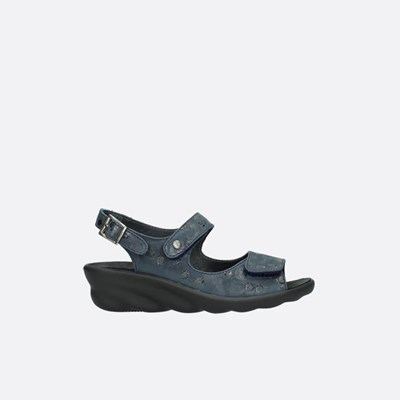 Blue Wolky Scala Women's Sandals | LUYV17348