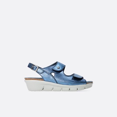 Blue Wolky Star Women's Sandals | OCLW53726