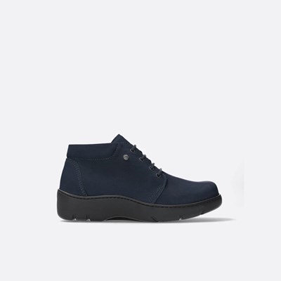 Blue Wolky Tarda Xw-wr Women's Lace Up Shoes | QOGY59317