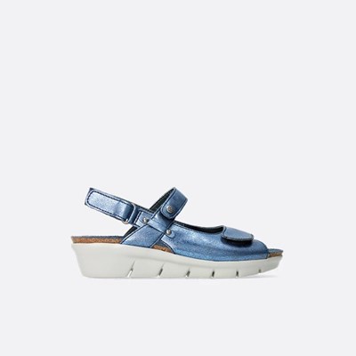 Blue Wolky Twinkle Women's Sandals | UKSJ92687