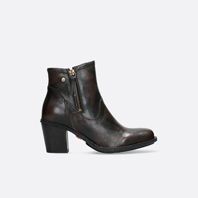 Brown Wolky Campo Women's Ankle Boots | SUGB13209