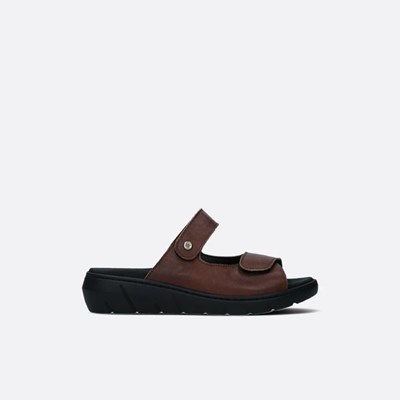 Brown Wolky Cyprus Women's Sandals | CXFO51392