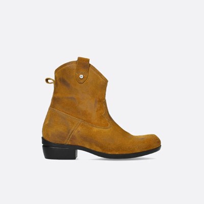 Brown Wolky Finley Women's Ankle Boots | ZLYU87256