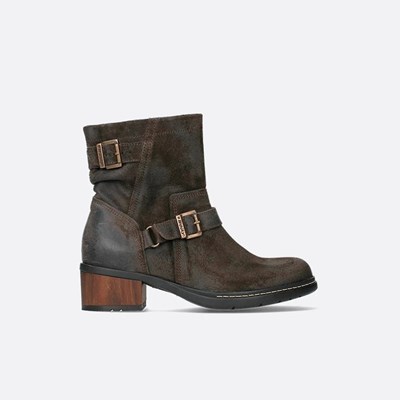 Brown Wolky Raymore Women's Ankle Boots | MSLK79126