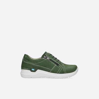 Green Wolky Feltwell Women's Walking Shoes | WBVI23716