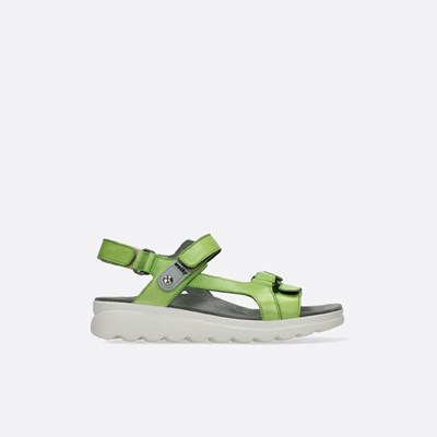 Green Wolky Mile Women's Sandals | LYDV04367