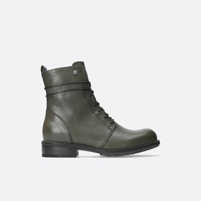 Green Wolky Murray Xw Women's Biker Boots | MEID31640