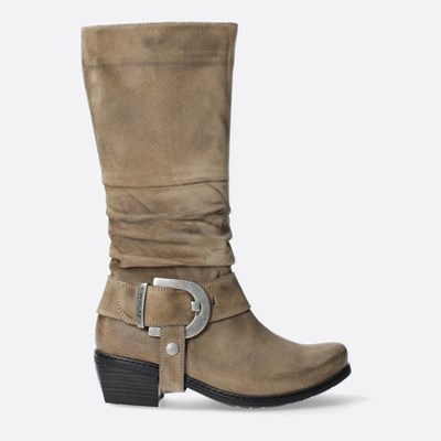 Grey Brown Wolky La Banda Women's High Boots | EKTS23804