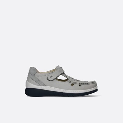 Grey Wolky Byte Women's Mary Janes Shoes | WPNV13097