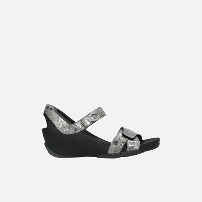 Grey Wolky Epoch Women's Sandals | NICW24713