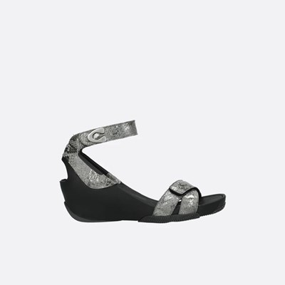 Grey Wolky Era Women's Sandals | KLOD98650