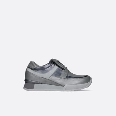 Grey Wolky Field Women's Lace Up Shoes | YFCV52760