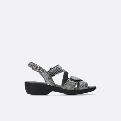 Grey Wolky Fria Women's Sandals | ZYDG43705