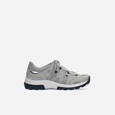 Grey Wolky Nortec Women's Walking Shoes | DOZE43985