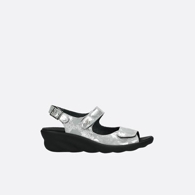 Grey Wolky Scala Women's Sandals | IQLJ64150