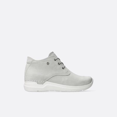 Grey Wolky Truth Women's Lace Up Shoes | ANHJ71462