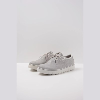 Grey Wolky Vic Summer Women's Lace Up Shoes | YMON86251