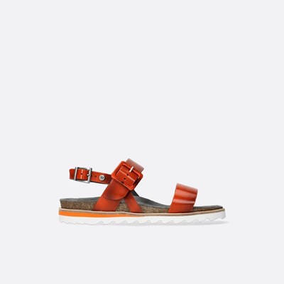 Orange Wolky Minori Women's Sandals | QLRV23469