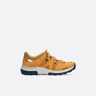 Orange Wolky Nortec Women's Walking Shoes | QTUM97514