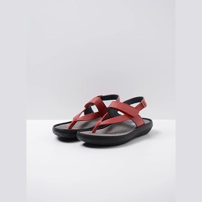 Red Wolky Cebu Women's Sandals | FUEO29416