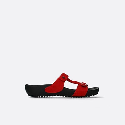 Red Wolky Connor Women's Sandals | DQFS31568