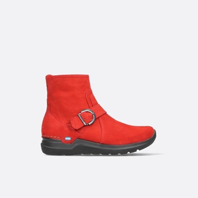 Red Wolky Okay Women's Ankle Boots | KEWN18763