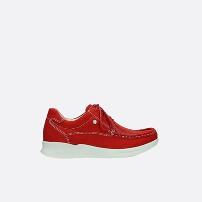 Red Wolky One Women's Sneakers | VZQG70485