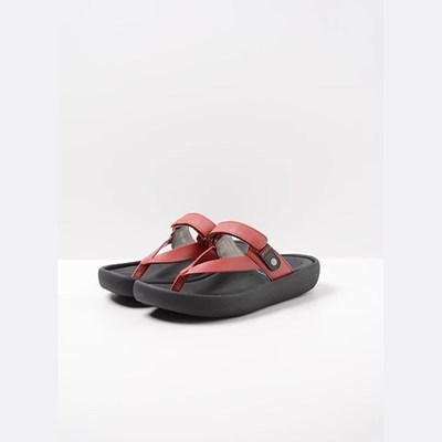 Red Wolky Peace Women's Sandals | OJFV61734