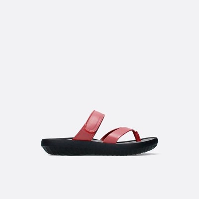 Red Wolky Tahiti Women's Sandals | IPKU38027