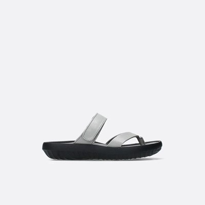 Silver / Grey Wolky Tahiti Women's Sandals | RYUA48051