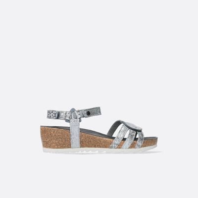 Silver Snake Wolky Pacific Women's Sandals | ERIW78124