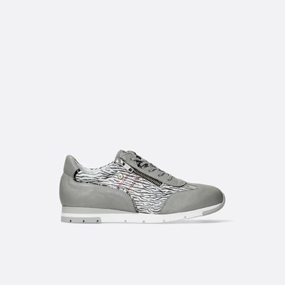 Silver Wolky Yell Xw Women's Sneakers | RMKW56389