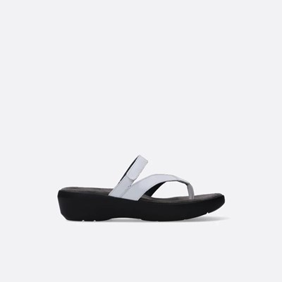 White Wolky Bassa Women's Sandals | LRIM97136