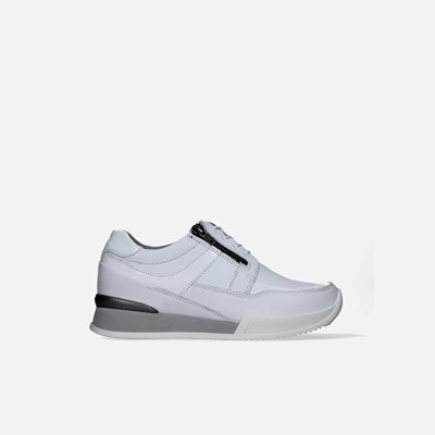 White Wolky Field Women's Sneakers | OKMH59261