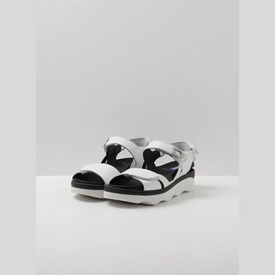 White Wolky Medusa Women's Sandals | IXSR27568