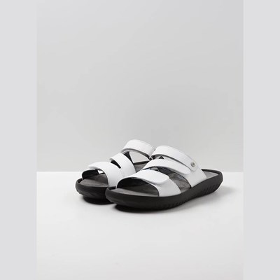 White Wolky Sense Women's Sandals | ICLM50971